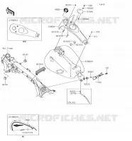 FUEL TANK voor Kawasaki VULCAN 1700 VOYAGER 2018