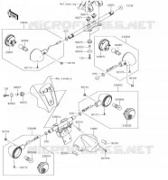 INDICATORS voor Kawasaki VULCAN 1700 VOYAGER 2018