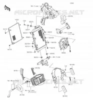 RADIATOR voor Kawasaki VULCAN 1700 VOYAGER 2018