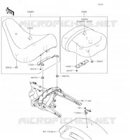 SEAT voor Kawasaki VULCAN 1700 VOYAGER 2018