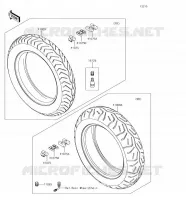 TIRES voor Kawasaki VULCAN 1700 VOYAGER 2018