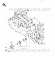 WATER PUMP voor Kawasaki VULCAN 1700 VOYAGER 2018