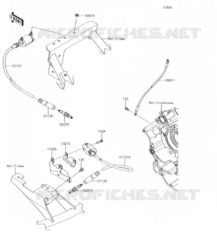 IGNITION SYSTEM Kawasaki SSV 800 2018 TERYX  KRF800HJF
