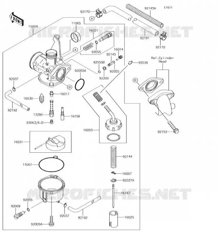 CARBURETOR Kawasaki TOUT-TERRAIN 110 2018 KLX110  KLX110CJF
