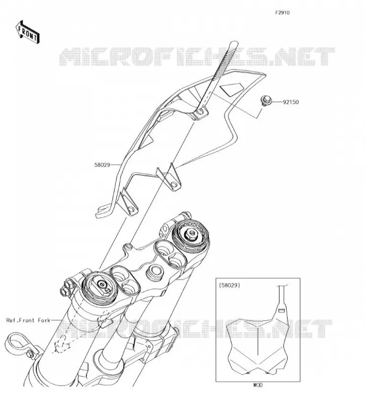 ACCESSORY Kawasaki TOUT-TERRAIN 250 2018 KX250F  KX252AJF