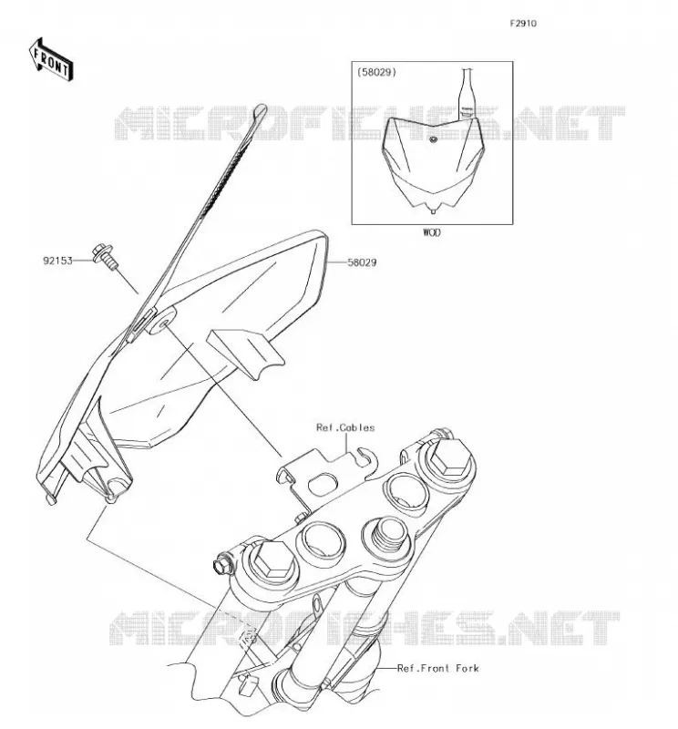 ACCESSORY Kawasaki TOUT-TERRAIN 140 2018 KLX140G  KLX140CJF