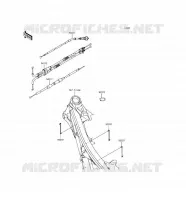 CABLES voor Kawasaki KLX450R 2015