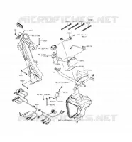 CHASSIS ELECTRICAL EQUIPMENT voor Kawasaki KLX450R 2015