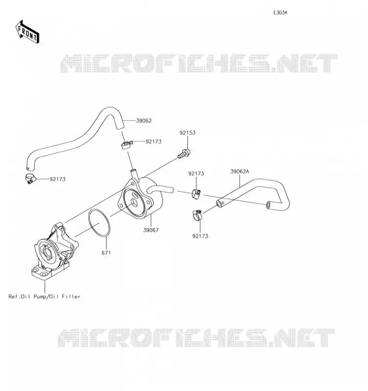 OIL RADIATOR Kawasaki MOTOS 600 2019 NINJA ZX-6R  ZX636GKF