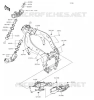 CHASSIS voor Kawasaki NINJA ZX-6R 2019