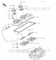 CYLINDER HEAD COVER voor Kawasaki NINJA ZX-6R 2019