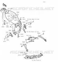 FRAME PARTS (COUVERTURE) voor Kawasaki NINJA ZX-6R 2019