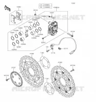 FRONT BRAKE voor Kawasaki NINJA ZX-6R 2019