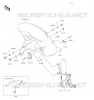 FRONT FENDER voor Kawasaki NINJA ZX-6R 2019