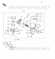 FRONT MASTER CYLINDER voor Kawasaki NINJA ZX-6R 2019