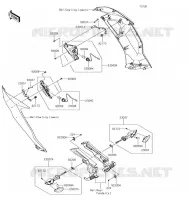 INDICATORS voor Kawasaki NINJA ZX-6R 2019
