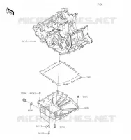 OIL PAN voor Kawasaki NINJA ZX-6R 2019