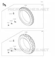 TIRES voor Kawasaki NINJA ZX-6R 2019