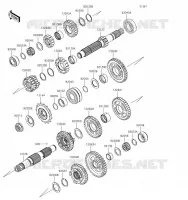 TRANSMISSION voor Kawasaki NINJA ZX-6R 2019