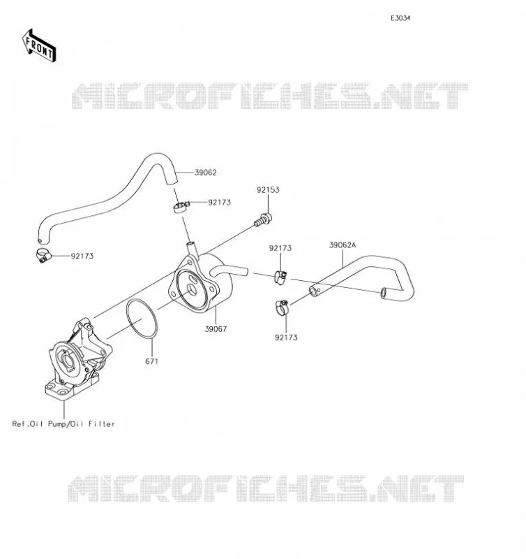 OIL RADIATOR Kawasaki MOTOS 600 2019 NINJA ZX-6R  ZX636GKF