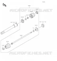 ACCESSORY(Axle Slider) voor Kawasaki NINJA ZX-6R 2019