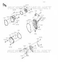 ENGINE COVERS voor Kawasaki NINJA ZX-6R 2019