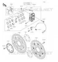 FRONT BRAKE voor Kawasaki NINJA ZX-6R 2019