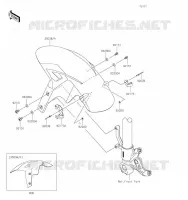 FRONT FENDER voor Kawasaki NINJA ZX-6R 2019
