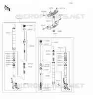 FRONT FORK voor Kawasaki NINJA ZX-6R 2019