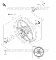 FRONT HUB voor Kawasaki NINJA ZX-6R 2019