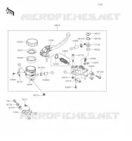 FRONT MASTER CYLINDER voor Kawasaki NINJA ZX-6R 2019