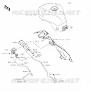 FUEL EVAPORATION SYSTEM voor Kawasaki NINJA ZX-6R 2019