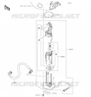FUEL PUMP voor Kawasaki NINJA ZX-6R 2019