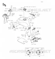 FUEL TANK voor Kawasaki NINJA ZX-6R 2019
