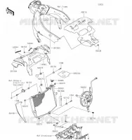 RADIATOR voor Kawasaki NINJA ZX-6R 2019