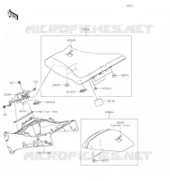 SEAT voor Kawasaki NINJA ZX-6R 2019