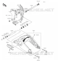 SWINGARM voor Kawasaki NINJA ZX-6R 2019