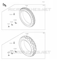 TIRES voor Kawasaki NINJA ZX-6R 2019