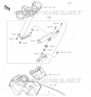 ACCESSORY (AMORTISSEUR DE DIRECTION) voor Kawasaki NINJA ZX-6R 2019