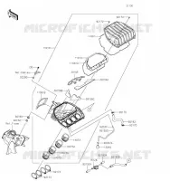 AIR FILTER voor Kawasaki NINJA ZX-6R 2019