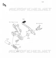 BRAKE PEDAL   TORK LINK voor Kawasaki NINJA ZX-6R 2019