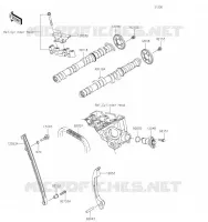 CAMSHAFT   TENSIONER voor Kawasaki NINJA ZX-6R 2019