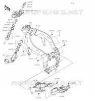 CHASSIS voor Kawasaki NINJA ZX-6R 2019