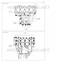 CRANKCASE BOLT voor Kawasaki NINJA ZX-6R 2019