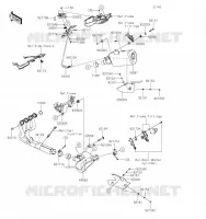 EXHAUST voor Kawasaki NINJA ZX-6R 2019