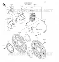 FRONT BRAKE voor Kawasaki NINJA ZX-6R 2019