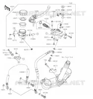 FRONT MASTER CYLINDER voor Kawasaki NINJA ZX-6R 2019