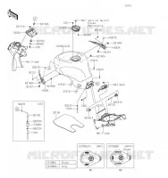FUEL TANK voor Kawasaki NINJA ZX-6R 2019
