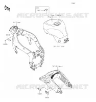 LABELS voor Kawasaki NINJA ZX-6R 2019
