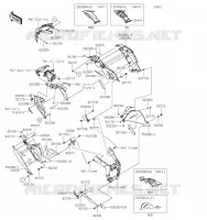 LOWER COWLING voor Kawasaki NINJA ZX-6R 2019